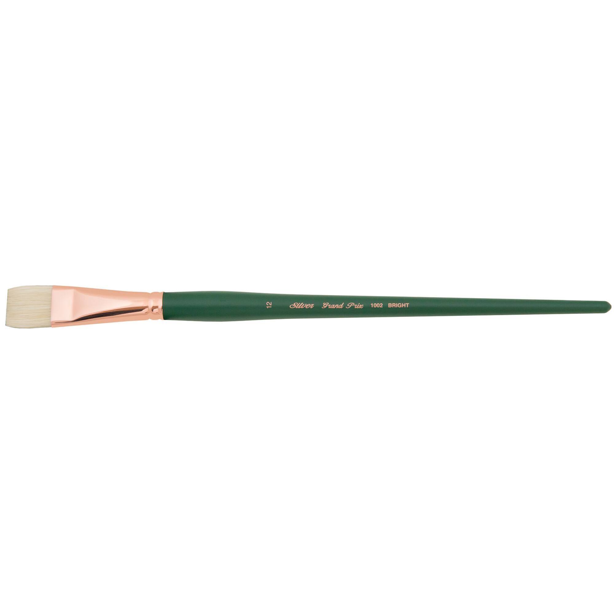 Silver Brush Limited Grand Prix® Series 1002 Size 12 Long Handle Bright Brush
